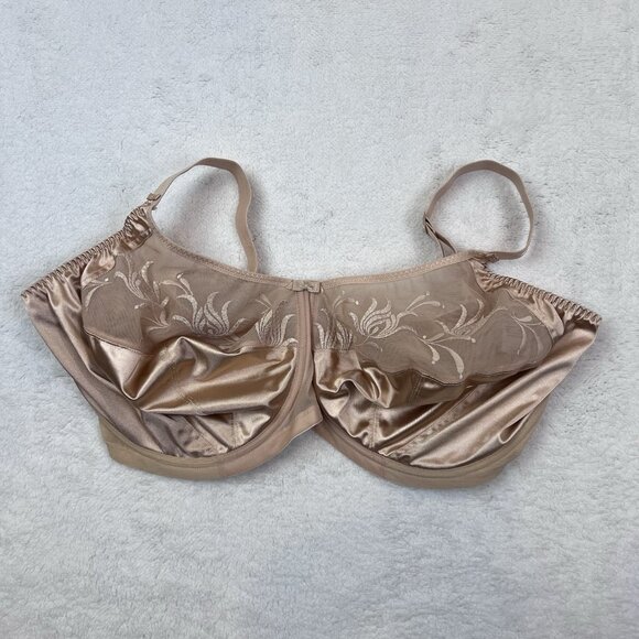 Elomi EL8030NE Nude Kim Side Support Underwire Bra 40H Stretch - Picture 1 of 9